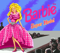 Заставка игры Barbie: Super Model